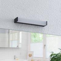 Lindby Ulisan LED bathroom light, angular 32.8 cm