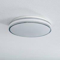 Arcchio Sinovu LED bathroom ceiling lamp, chrome, 34 cm