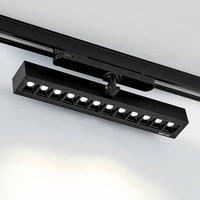 Arcchio Millay LED track spotlight black 4000K