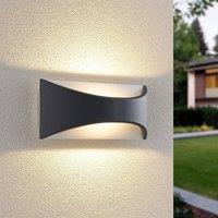 Lindby Mathea LED outdoor wall light, length 30 cm