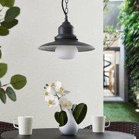 Lindby Roisin outdoor hanging light, anthracite, metal, 32cm