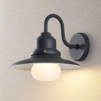 Lindby Roisin outdoor wall light, anthracite, metal, 31 cm