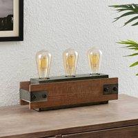 Lindby Nilaska table lamp, 3-bulb