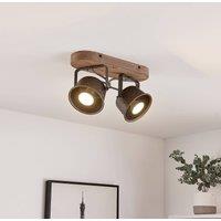 Lindby Rubinjo downlight, 2-bulb, long