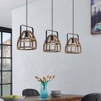 Lindby Pilarion hanging light, 3-bulb