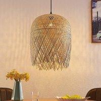 Lindby Solivia bamboo hanging light