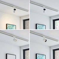 Arcchio three-circuit track lighting system spotlight Iavo, white