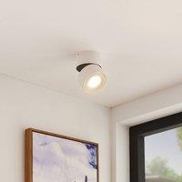 Arcchio LED downlight Rotari, white, 1-bulb, 790lm
