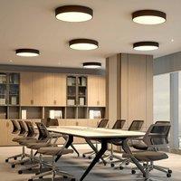 Arcchio LED ceiling lamp Noabelle, 60 cm, black, metal
