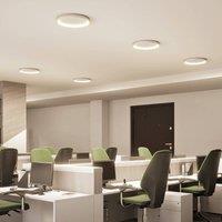 Arcchio LED ceiling light Vivy, 58 cm, white, metal