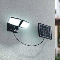 Prios Kalvito solar wall spot, sensor, 2-bulb