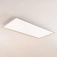 Lindby Zento LED panel CCT remote control dimmable