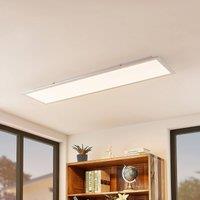 Lindby Smart LED ceiling panel Kjetil 120 x 30 cm Tuya RGB CCT