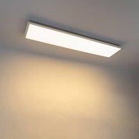 Prios LED panel Gelora, CCT, 120 cm x 30 cm, remote control