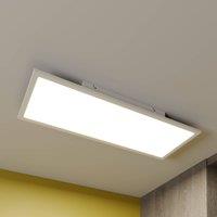 Lindby Luay LED panel, 80 x 30 cm, white, 3000-6000K