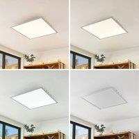Lindby Luay LED panel, 60 x 60 cm, white, 3000-6000K