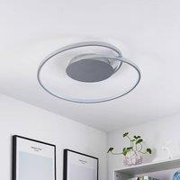 Lucande LED ceiling lamp Enesa, 63 cm, CCT, remote control, dimmable
