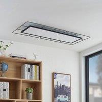 Lindby Khai LED ceiling light step dim 120 x 50 cm