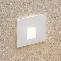 Arcchio LED recessed light Vexi, 7.5 cm x 7.5 cm, white, CCT
