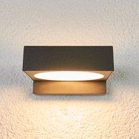 Arcchio Natalja black LED bathroom wall lamp
