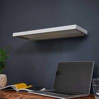 Arcchio Rick LED office wall light, grey, cool white