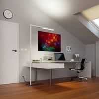 Arcchio LED office floor lamp Tamilo, white