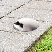 Lucande Helene recessed floor light for outdoors with LEDs