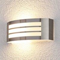 Lindby Stylish outdoor wall light Raja, striped pattern