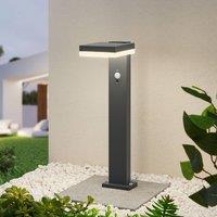 Lindby Laira LED solar pillar light 50 cm