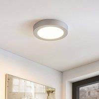 Arcchio Marlo LED ceiling lamp silver 3000 K round 25.2 cm