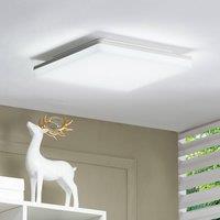 Prios Artin LED ceiling lamp, angular, 28 cm