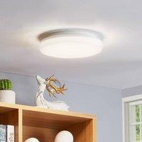 Prios Artin LED ceiling lamp, sensor, round, 22 cm