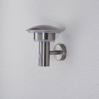 Lindby Lillie LED outdoor wall light, sensor, height 19cm
