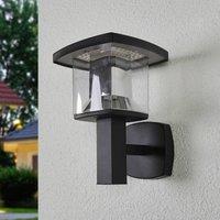 Lindby Askan stainless steel LED outdoor wall light