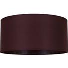 Duolla Roller lampshade dark brown 50 cm height 24 cm