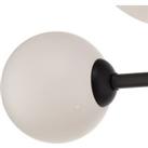dr lighting Euan ceiling light with glass globes, 5-bulb