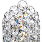 dr lighting Frost wall light with faceted crystals