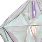 dr lighting Gaia pendant light with iridescent glass shade