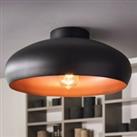 EGLO Mogano ceiling light made of metal, 40 cm, black