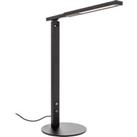 Fabas Luce Ideal LED desk lamp with a dimmer, black