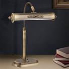 ORION Desk lamp Picture in antique brass