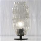 Selne Origami table lamp, transparent