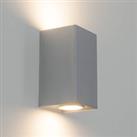 Lindby Kabir angular metal wall light, GU10