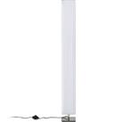 Lindby White fabric floor lamp Janno