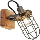 Lindby Serima ceiling lamp, cage lampshade, 1-bulb
