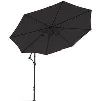 3M Sun Parasol Black Hanging Banana Umbrella
