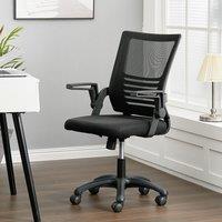 Mesh Back Ergonomic 360 Degree Swivel Office Chair with Folding Armrests