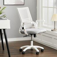 Mesh Back Ergonomic 360 Degree Swivel Office Chair with Folding Armrests