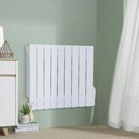 57.5 H Oil Filled Electric Radiator Heater with LCD Thermostat 900W to 2000W Space Heaters