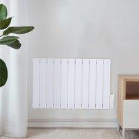 57.5 H Oil Filled Electric Radiator Heater with LCD Thermostat 900W to 2000W Space Heaters